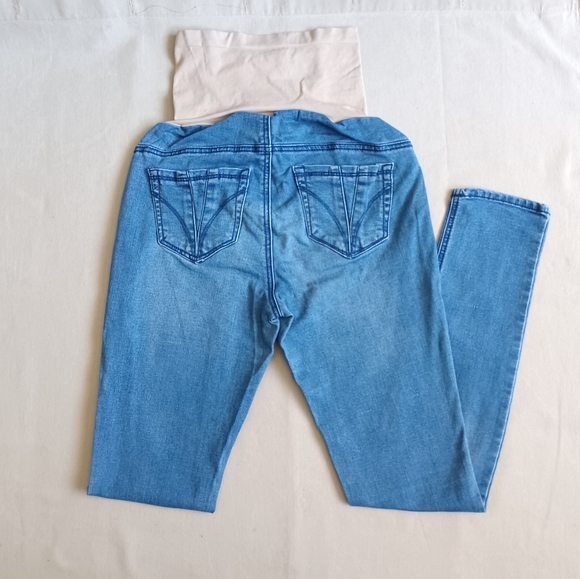 HP•Indigo Blue Maternity Jeans - Picture 5 of 6